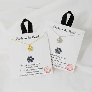 83R. Paw Print Necklace